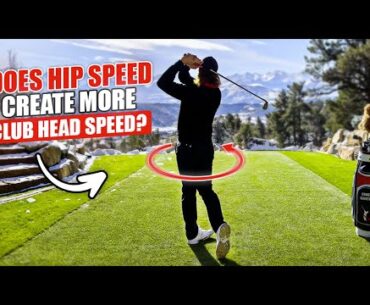 Does Hip Speed Create More Clubhead Speed in the Golf Swing?