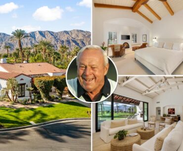 Arnold Palmer’s former California retreat lists for $5M
