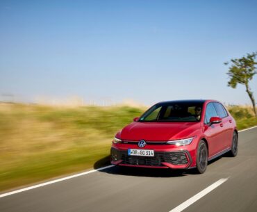 2024 Volkswagen Golf GTI front driving