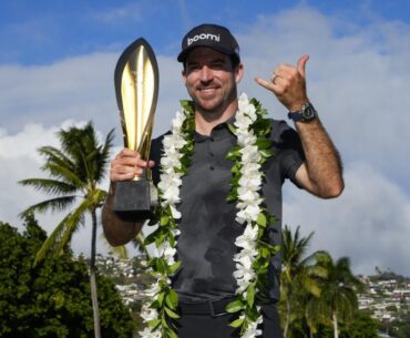 Nick Taylor wins another playoff with clutch play on the 18th in the Sony Open