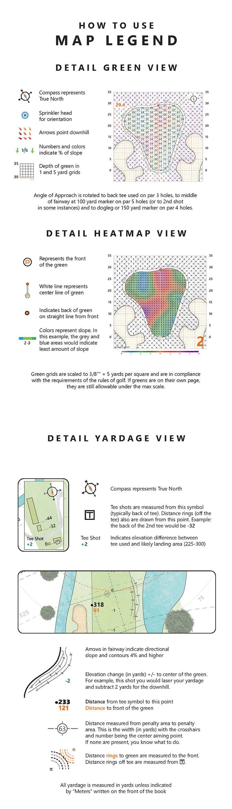 The PuttView yardage book for Sea Island Golf Club’s Seaside Course, site of The RSM Classic on the PGA Tour (Courtesy of PuttView)