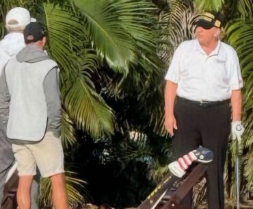 Donald Trump starts diplomatic crisis with Colombia while playing round of golf - Golf - Sports