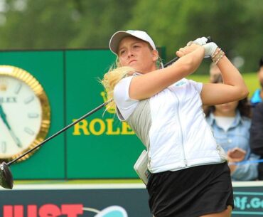Golfer Sara Byrne wins the IGWA Women's Amateur of the Year