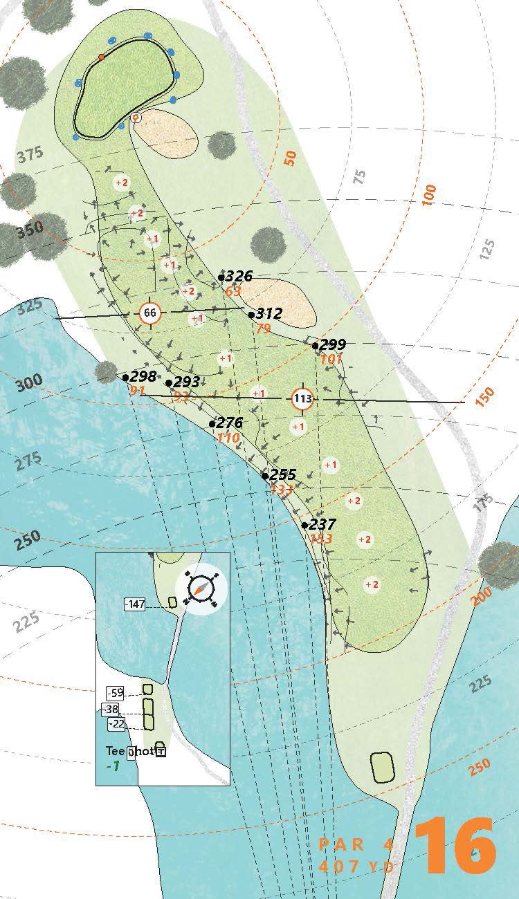 The PuttView yardage book for Sea Island Golf Club’s Seaside Course, site of The RSM Classic on the PGA Tour (Courtesy of PuttView)