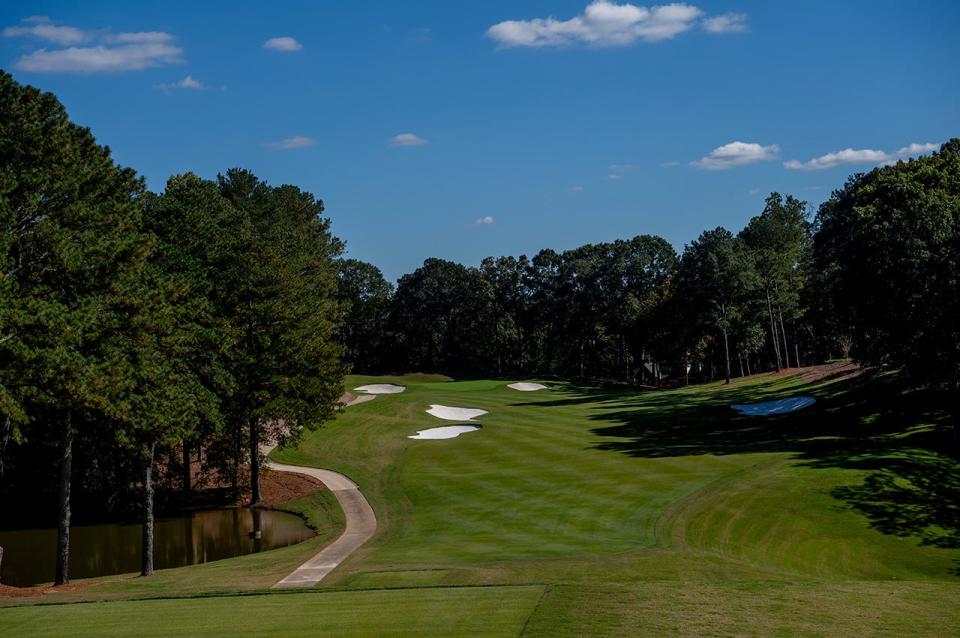 No. 1 of Atlanta Country club after the recent renovation by Beau Welling (Courtesy of PGA Tour)