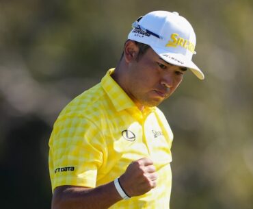Hideki Matsuyama wins The Sentry PGA Tour event with record 35-under