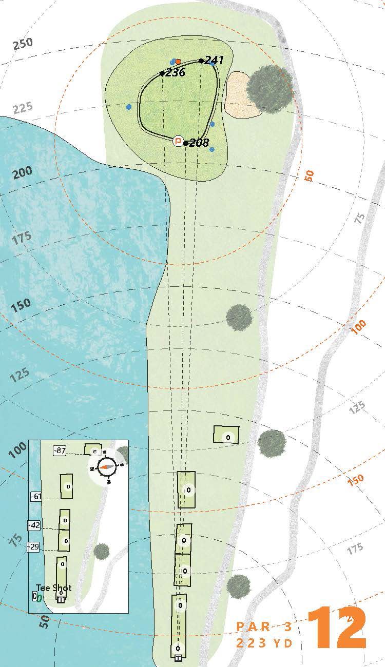 The PuttView yardage book for Sea Island Golf Club’s Seaside Course, site of The RSM Classic on the PGA Tour (Courtesy of PuttView)