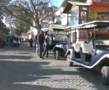 'Golf Cart' Services Begin In Uttarakhand's Mussoorie Mall Road To Ease Traffic
