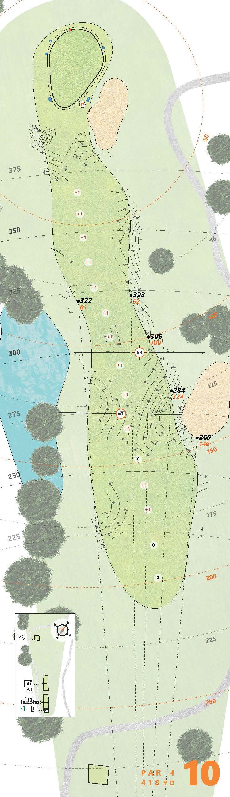 The PuttView yardage book for Sea Island Golf Club’s Seaside Course, site of The RSM Classic on the PGA Tour (Courtesy of PuttView)
