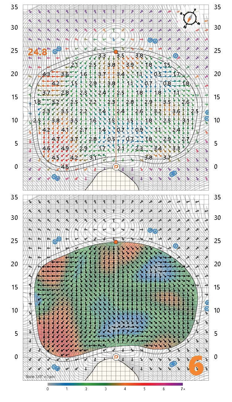 The PuttView yardage book for Sea Island Golf Club’s Seaside Course, site of The RSM Classic on the PGA Tour (Courtesy of PuttView)