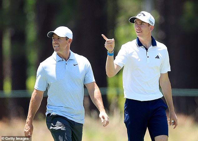 But his mentor, Rory McIlroy, has urged him to resist the cash and hold on to his PGA Tour card