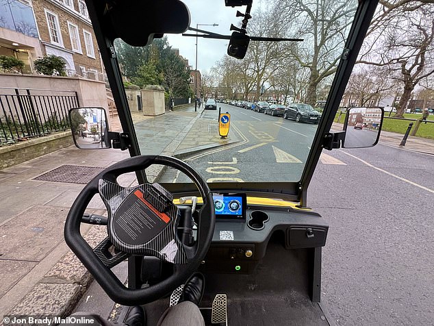 The driving position is elevated, and the dashboard reassuringly spartan. These things have one purpose - to ferry you about on the cheap, ideally with a smile on your face