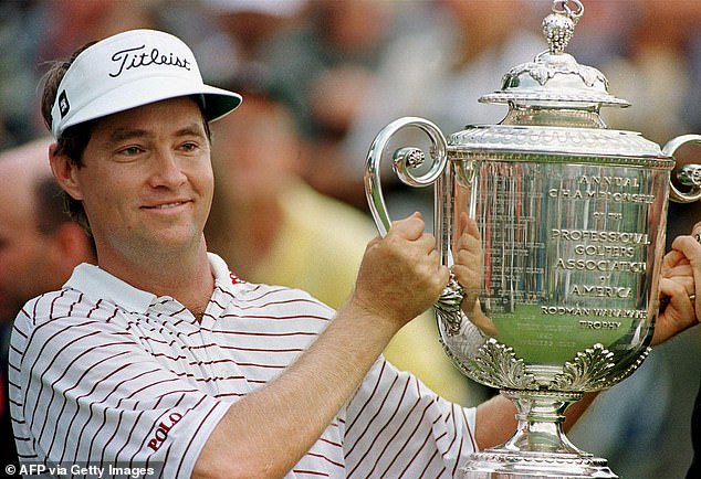 He won the PGA Championship in 1997, beating Justin Leonard by five shots to seal the title