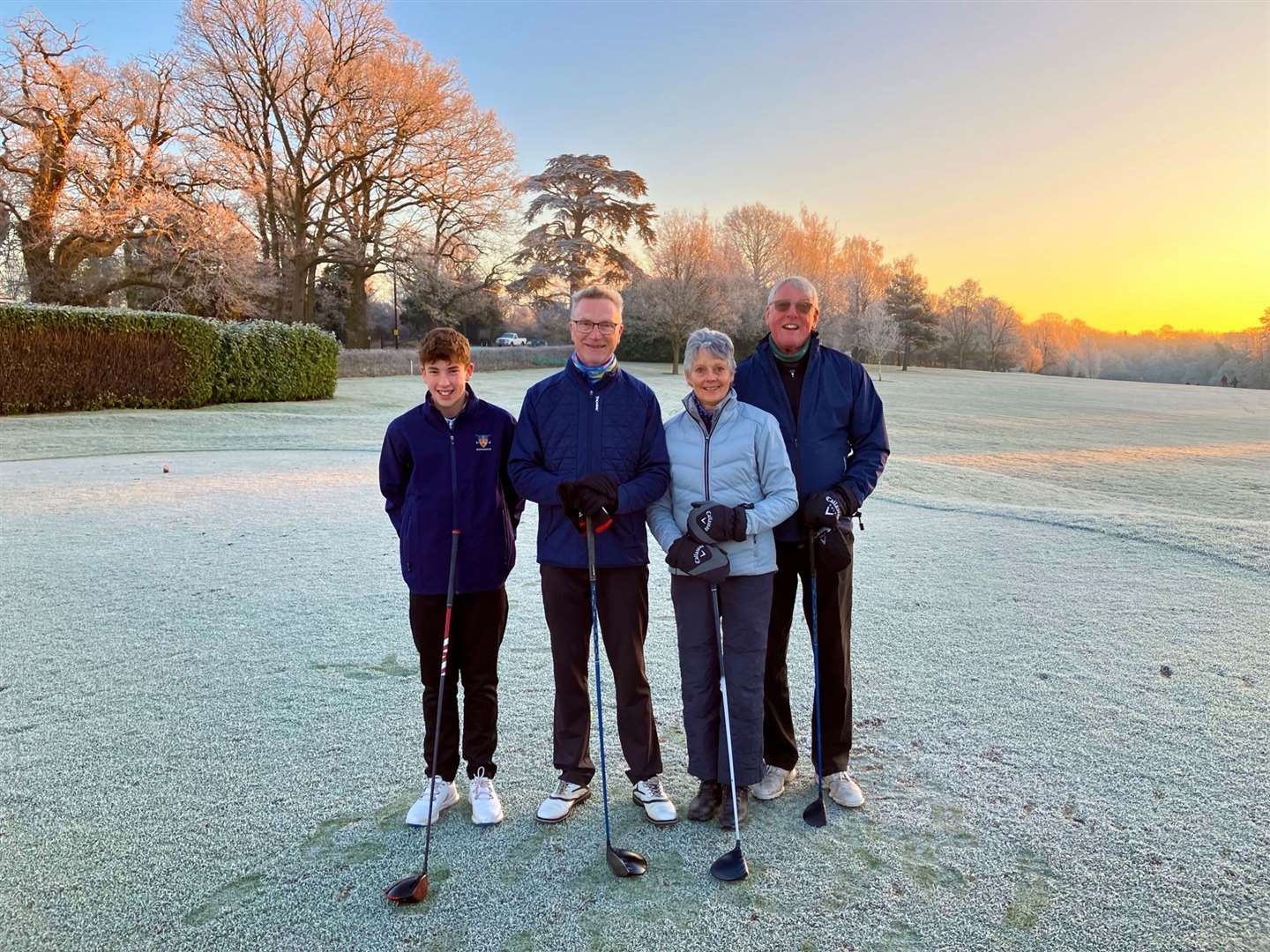 Stowmarket Golf Club’s new captains. From left: Finley Edwards (Juniors), Stuart Harland (Men’s), Pat Partridge (Ladies), Stuart Pearce (Seniors). Picture: Jon Markham