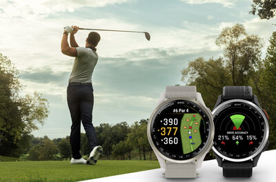 New golf watches boast lightweight design, bright colorful displays, performance features and seamless connectivity to new Approach CT1 club trackers.