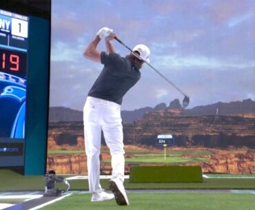 TGL Golf, A new indoor golf league fronted by Tiger Woods and Rory McIlroy, will debut Monday in prime time on ESPN.