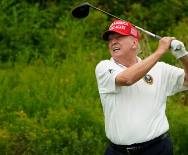 Eye-watering amount Donald Trump's rounds of golf reportedly cost taxpayers - Sport