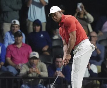 Tiger Woods’ team loses TGL opener against Los Angeles Golf Club