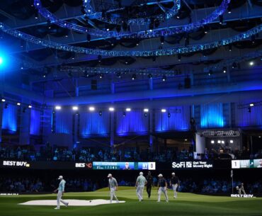 TGL is played indoors, specifically in one 250,000-square-foot building constructed on the campus of Palm Beach State College near West Palm Beach, Fla.