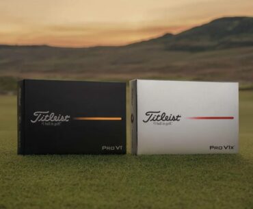 First Look at Titleist 2025 Pro V1 and Pro V1x golf balls