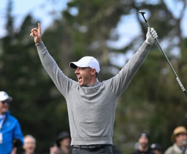 Rory McIlroy’s unique hole-in-one at PGA Tour’s Pebble Beach Pro-Am