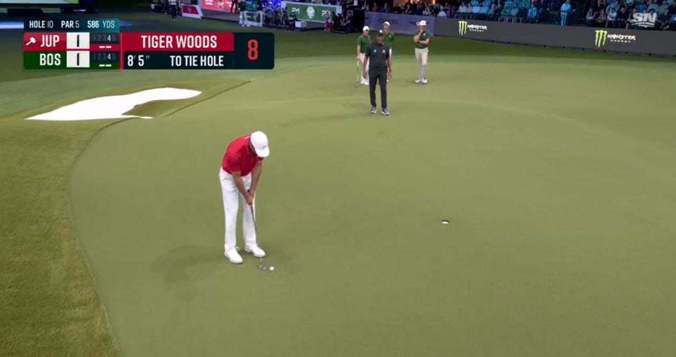 Woods made TGL history but for all the wrong reasons