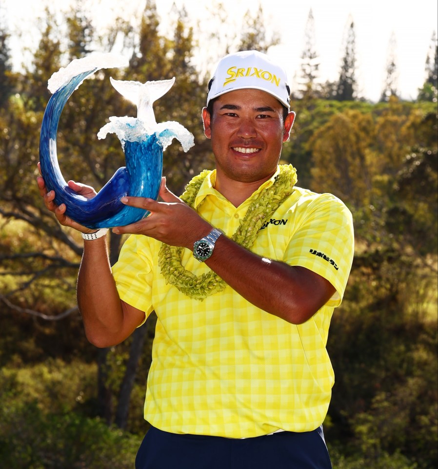 Hideki Matsuyama picked up the title on -35