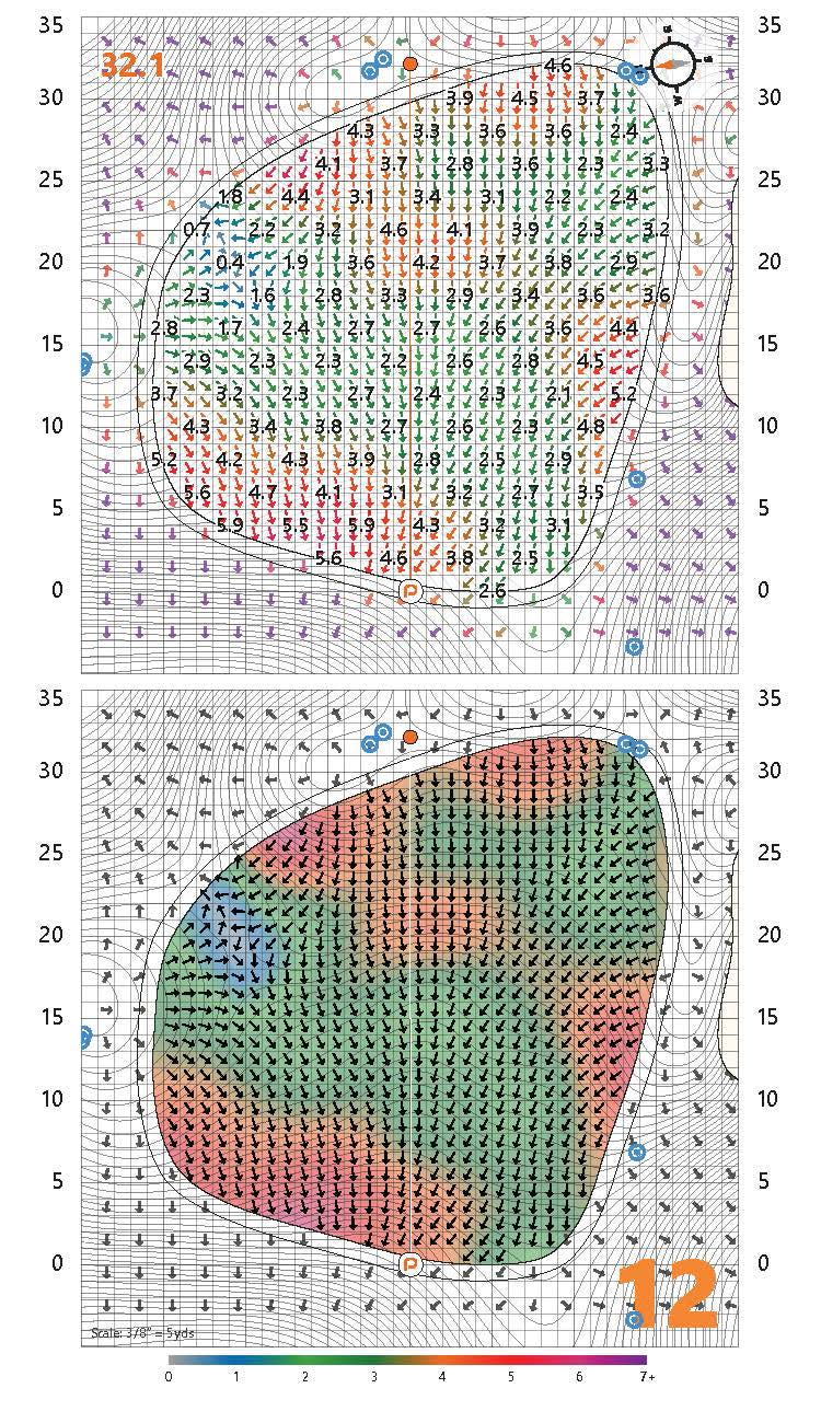 The PuttView yardage book for Sea Island Golf Club’s Seaside Course, site of The RSM Classic on the PGA Tour (Courtesy of PuttView)