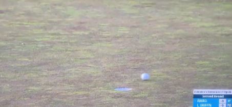 He missed what was a very makeable put by some distance