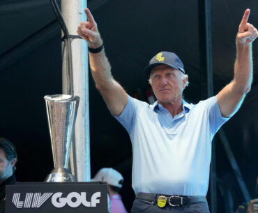 Greg Norman says he would win a debate with Tiger Woods and Rory McIlroy on LIV making them richer