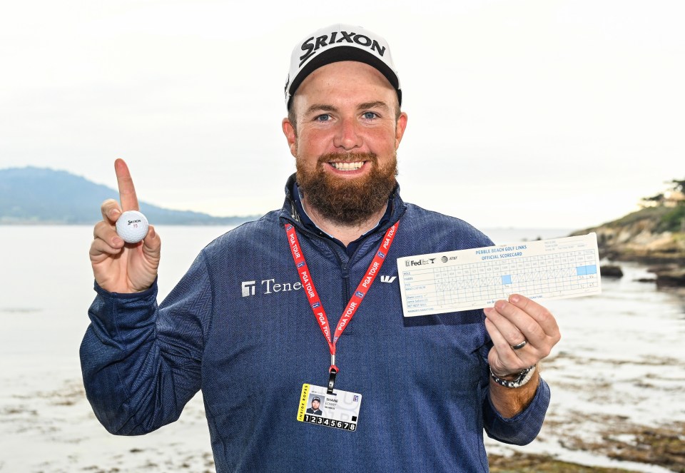 Lowry brought up his third ace on the PGA Tour at the Pebble Beach Pro-Am