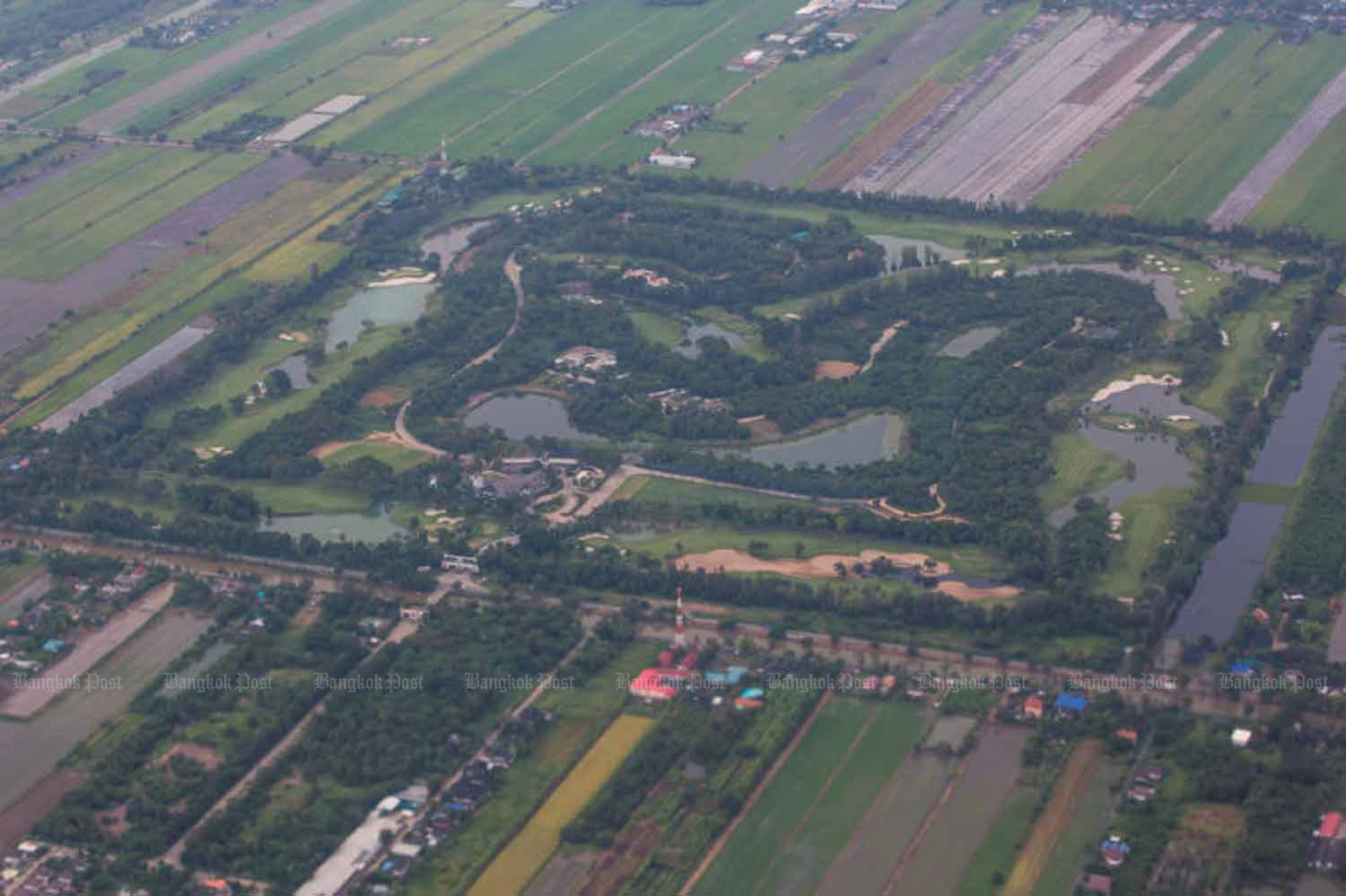 The Alpine golf course in Pathum Thani province.