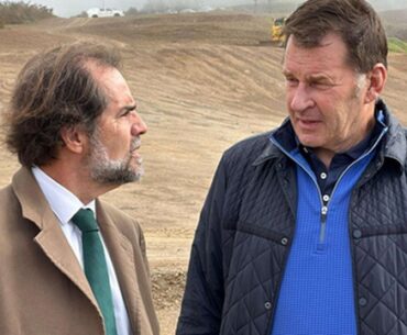 Faldo praises engineers and landscape of Ponta do Pargo