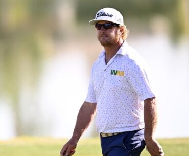 Charley Hoffman co-leads with Jason Day, Rickie Fowler and Justin Thomas chasing at AmEx