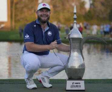 Tyrrell Hatton outduels Daniel Hillier to win Dubai Desert Classic by a stroke