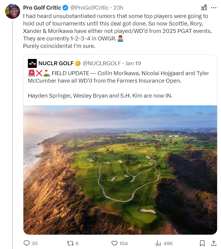 Aaron's comment caused plenty of debate