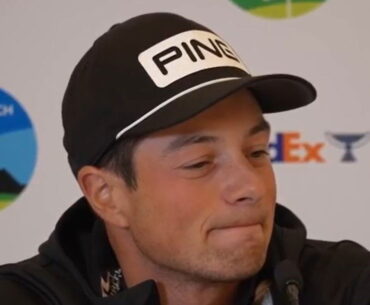 Viktor Hovland gives reporter 'remarkable' answer to 'proper question'