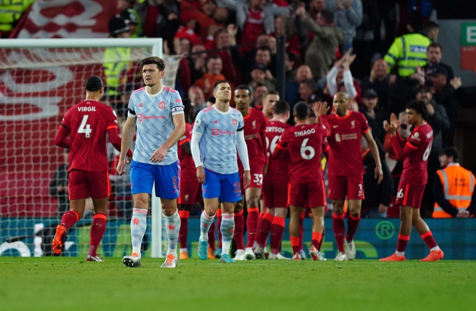 United have endured their fair share of hammerings by Liverpool recently