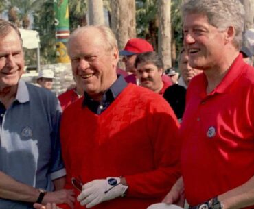 Bill Clinton, George H.W. Bush, Gerald Ford showed golf could be friendly game