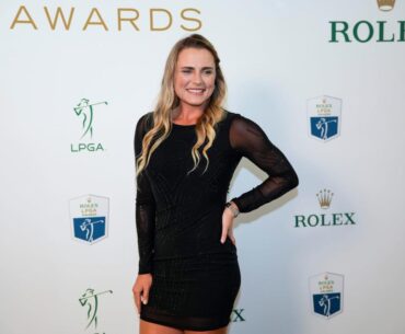 LPGA star shares engagement photos with fiance and her beloved Havapoo