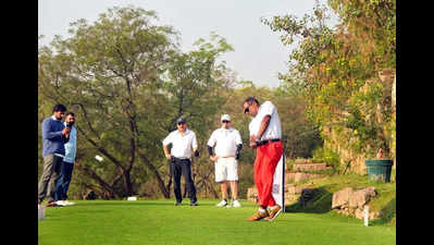 Golf meets biz: C-suite tees off at Golconda Fort