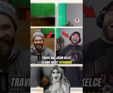Jason Kelce believes in Tayvoodoo? 👀💀 #taylorswift #traviskelce #nfl