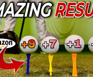 AMAZON Golf Tees That SHOCKED Me | TWO That Add Yards!