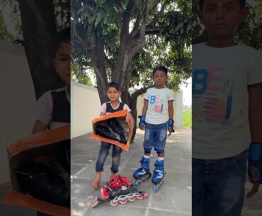 Doston mera new skating shoes aa gaya #shorts #advik #skating #viral