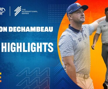 Best of Bryson DeChambeau's Round 1 | International Series India presented by DLF | Asian Tour 2025