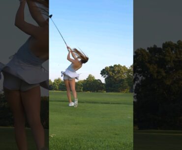 Claire Bear #golf #golfswing #shorts