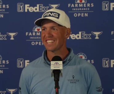 Sam Stevens Recaps 2025 Farmers Insurance Open Performance | Post-Tournament Interview