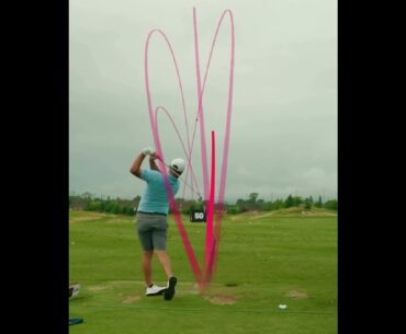 Rahmbo’s shot shaping is so pure 😮‍💨 #livgolf #shorts