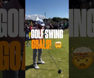 How to play golf ladies and gentlemen! Incredible golfswing 🔥#golf #golfswing #goviral #shorts