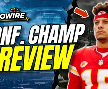 NFL Conference Championship Preview I Starts, Sits | NFL Injuries, Rankings
